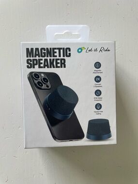 Magnetic Portable Speaker - Blue